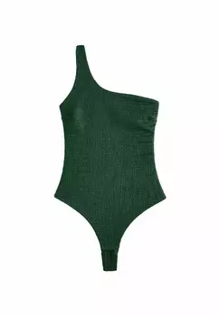 Боди SPARKLE ONE SHOULDER Next, зеленый