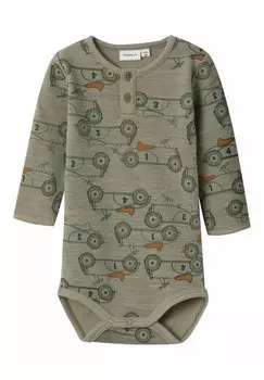 Боди STRAMPLER Name it, цвет vetiver
