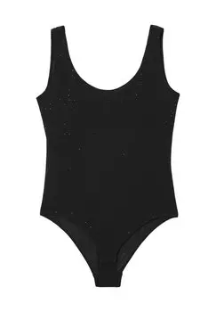 Боди STRASS Calliope, черный