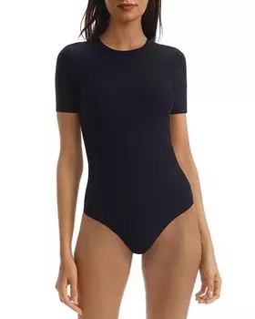 Боди-стринги Butter с короткими рукавами Commando, цвет Black