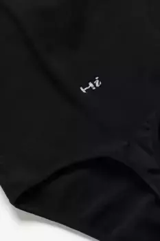 Боди-стринги contour H&M, черный