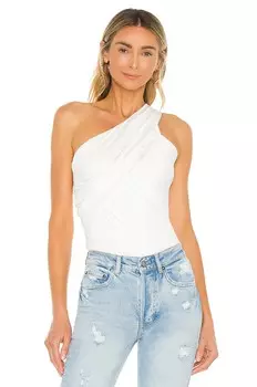Боди superdown Bailee One Shoulder, белый