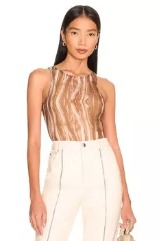 Боди superdown Bojana, коричневый