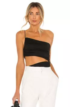 Боди superdown Veronica Cut Out, черный