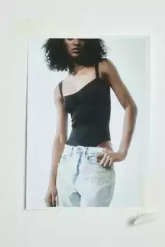 Боди sweetheart scuba tank H&M, черный