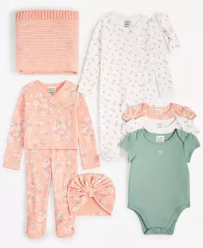 Боди, свитера и наряды Secret Garden для маленьких девочек First Impressions, розовый