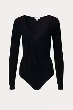 Боди Talma черного цвета RONNY KOBO