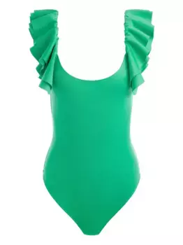 Боди Tawny Alice + Olivia, зеленый