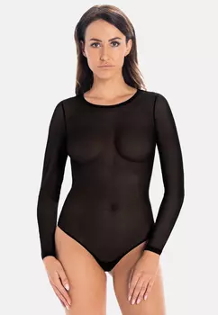 Боди Teyli Langrmeliger Mesh suit fr Frauen Sophie, черный
