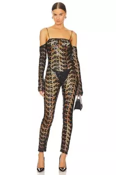 Боди The New Arrivals by Ilkyaz Ozel Moss, цвет El Hedonismo