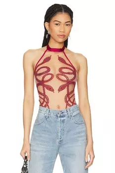 Боди Thistle and Spire Medusa, цвет Oxblood