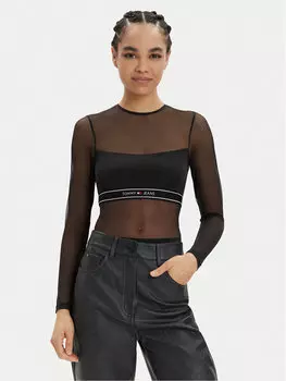 Боди Tommy Hilfiger, черный