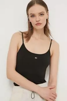 Боди Tommy Jeans, черный