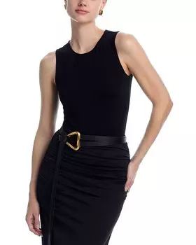 Боди-топ Amia L'AGENCE, черный