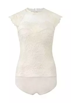 Боди традиционное "Роми", кружевное, женское STOCKERPOINT, цвет Creme