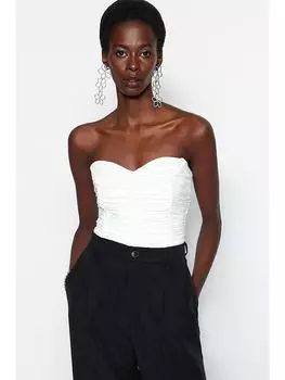 Боди trendyol Body, белый