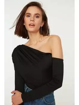 Боди trendyol, черный