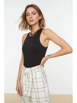 Боди trendyol, черный