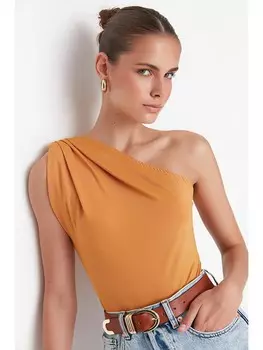 Боди trendyol, оранжевый