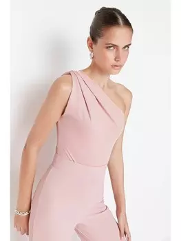 Боди trendyol, розовый