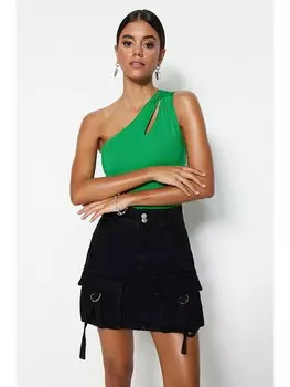 Боди trendyol, зеленый