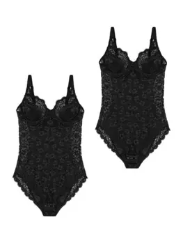 Боди TRIUMPH Bodysuit Amourette 300, черный