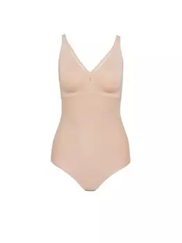 Боди TRIUMPH Bodysuit True Shape Sensation, бежевый
