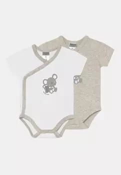 Боди UNISEX 2 PACK Jacky Baby, цвет grey