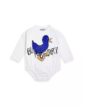 Боди унисекс Burberry Duckling – для малышей, белый