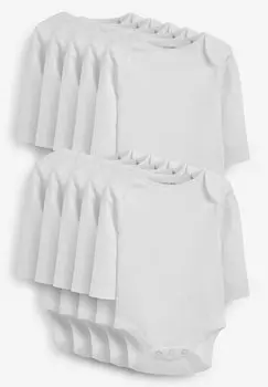 Боди UNISEX Next, цвет white