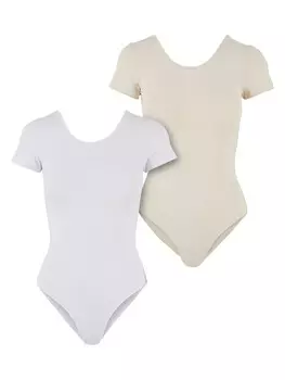 Боди Urban Classics Bodies, цвет white+whitesand