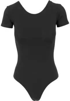 Боди URBAN CLASSICS "Женское боди из эластичного трикотажа Urban Classics", черный