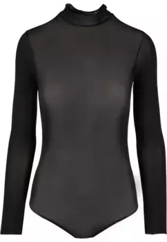 Боди URBAN CLASSICS "Женское боди из сетчатой ткани Urban Classics ", черный