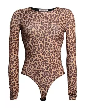 Боди Valentino Garavani, коричневый