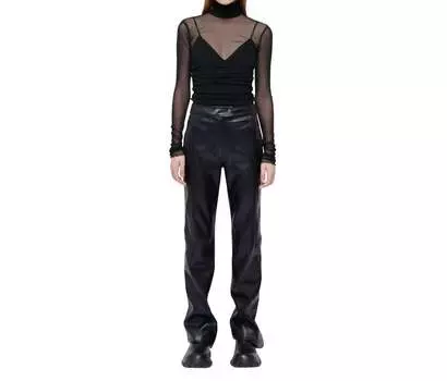 Боди Velora с длинными рукавами черного цвета JONATHAN SIMKHAI