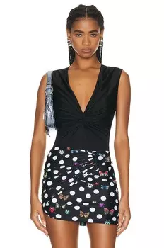 Боди Versace Jersey, черный