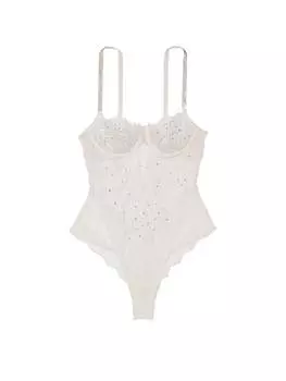 Боди Victoria's Secret Very Sexy Teddy, белый