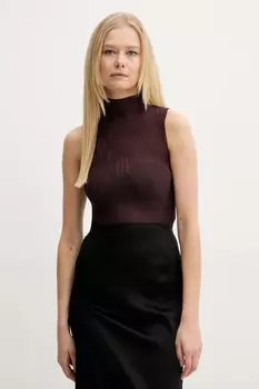 Боди Victoria Beckham, бордовый