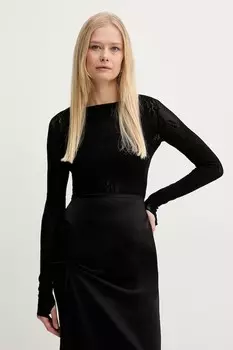 Боди Victoria Beckham, черный