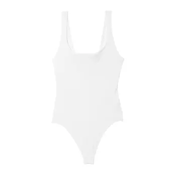 Боди Victoria's Secret Pink Base Cotton, белый