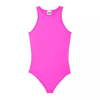 Боди Victoria's Secret Pink Base Stretch High-neck, розовый