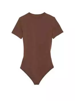 Боди Victoria's Secret Pink Base Stretch, коричневый