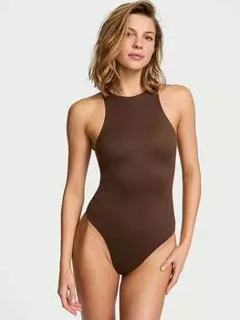 Боди Victoria's Secret с инновационным боди-топом feathersoft Victoria'S Secret, мультиколор