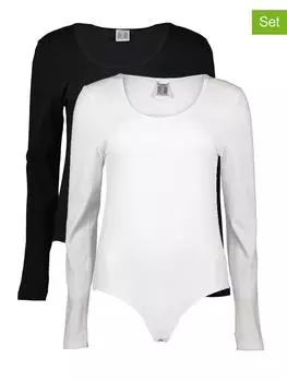 Боди Vivance, черный/белый