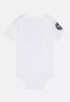 Боди WIMBLEDON BABY BEAR ONE PIECE UNISEX Ralph Lauren, белый
