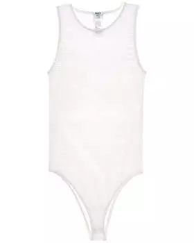 Боди Wolford Grid Net, белый