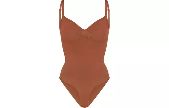 Боди Женский БРОНЗА/Бронза Skims