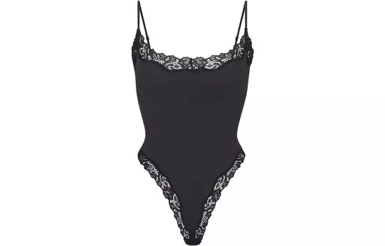 Боди Женский Черный Skims