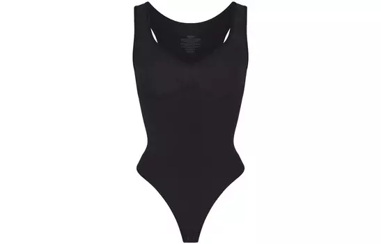 Боди Женский Черный Skims