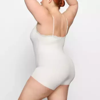 Боди Женский Мраморный Skims